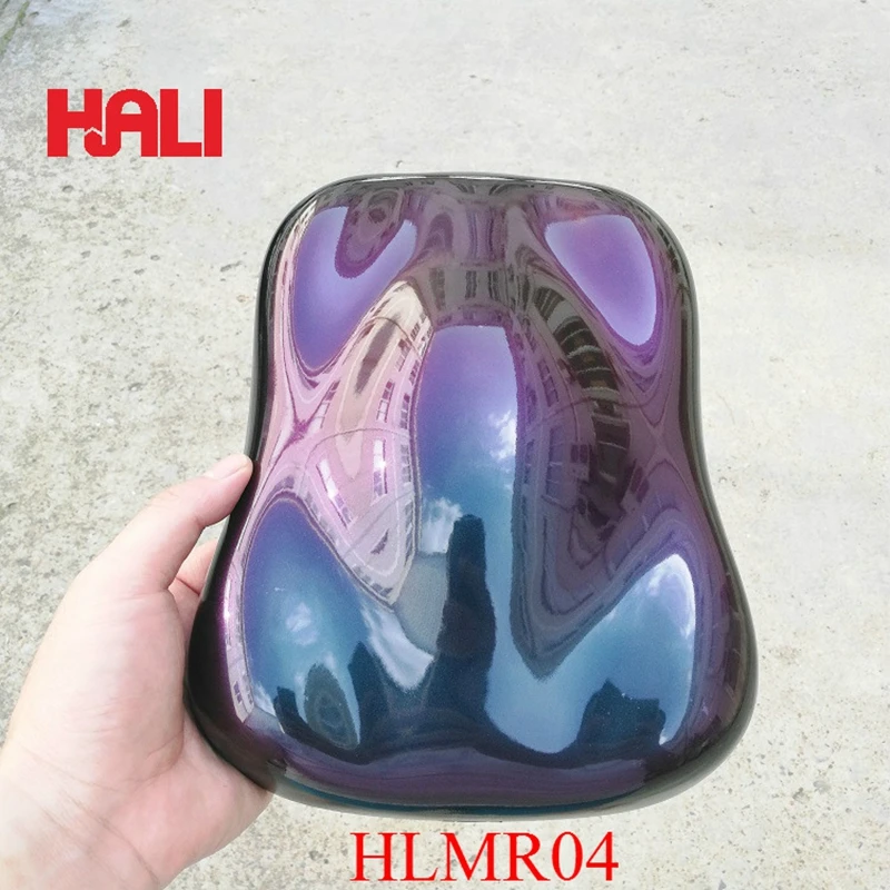 Зеркальный пигмент Хамелеона порошок хромового пигмента товар: HLMR04 цвет: темно