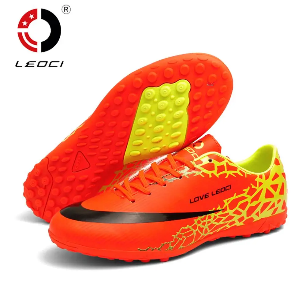 LEOCI Unisex Men Women Kids TF Football Shoes Sport Shoes Anti-Slip Turf Soccer Boots Size 33-44, 4 Colors LEOCI Unisex Men Women Kids TF Football Shoes Sport Shoes Anti-Slip Turf Soccer Boots Size 33-44, 4 Colors<br><br>Aliexpress