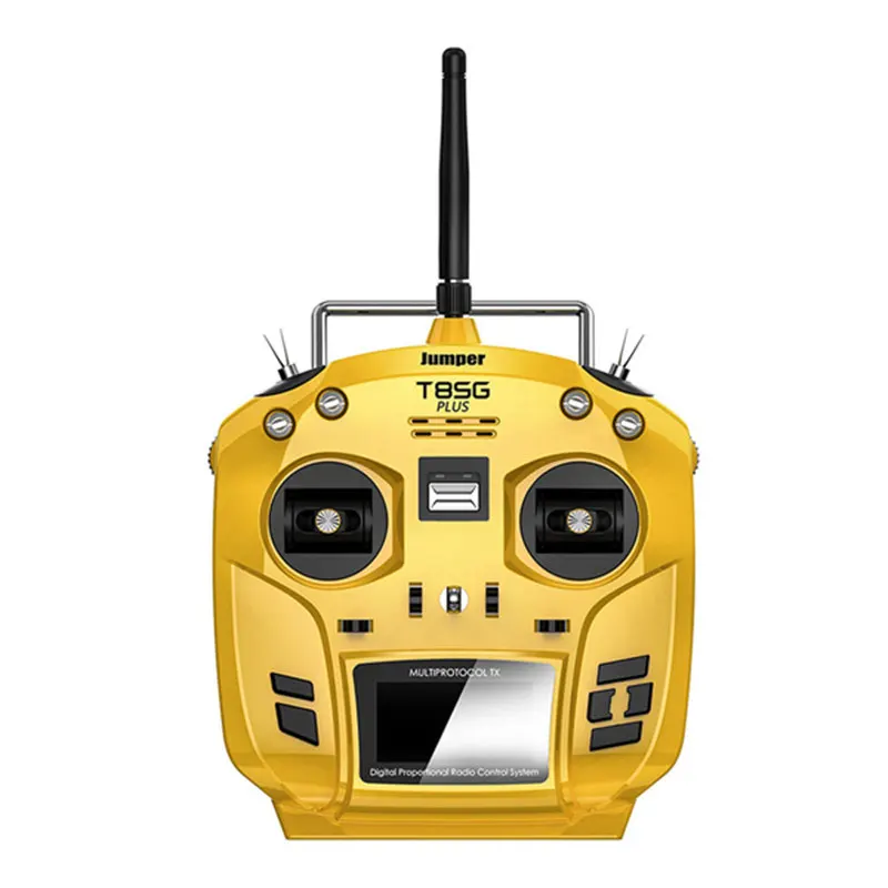 Jumper T8SG V2.0 Plus Hall Gimbal Multi-protocol Advanced 2.7" OLED Transmitter for Flysky Frsky RC Models Spare Parts
Jumper T8SG V2.0 Plus Hall Gimbal Multi-protocol Advanced 2.7" OLED Transmitter for Flysky Frsky RC Models Spare Parts