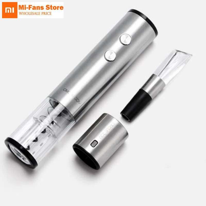 Xiaomi Circle Joy Stainless Steel Mini Wine Stopper/Automatic Red Wine Bottle Opener/Fast Wine Decanter Wine Filter Family bar
Xiaomi Circle Joy Stainless Steel Mini Wine Stopper/Automatic Red Wine Bottle Opener/Fast Wine Decanter Wine Filter Family bar