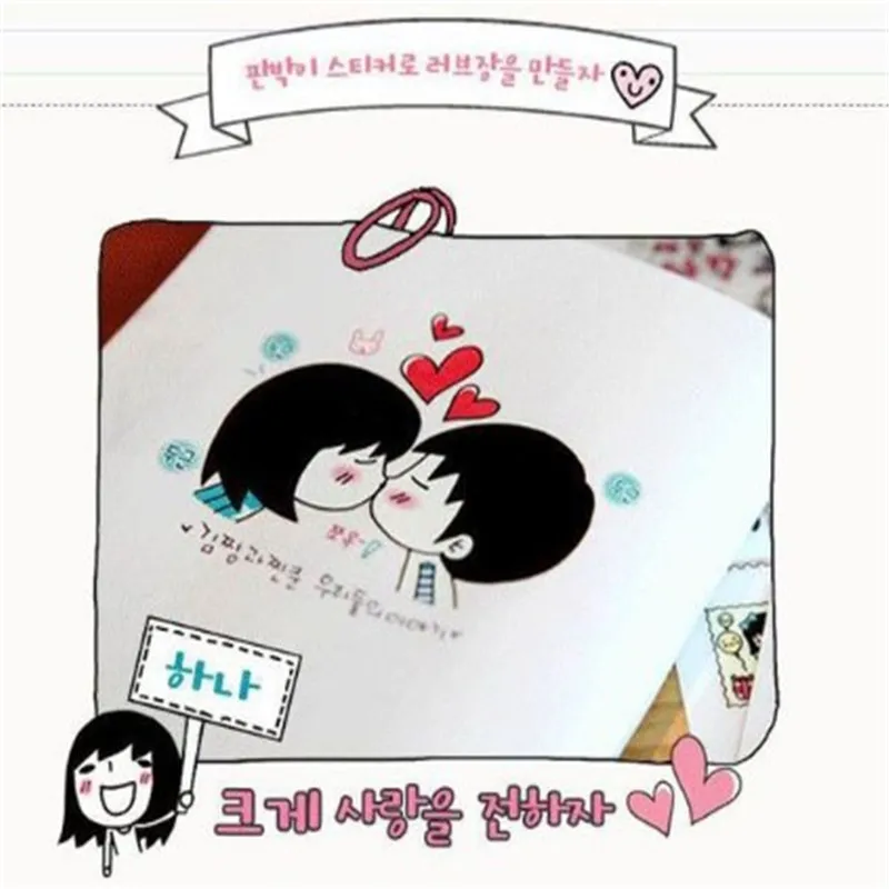 5pcs/pack Cute Kawaii Couple Lovers Scrapbooking Stickers DIY Decoration Diary Albums Adhesive Stickers For Children Gift
5pcs/pack Cute Kawaii Couple Lovers Scrapbooking Stickers DIY Decoration Diary Albums Adhesive Stickers For Children Gift