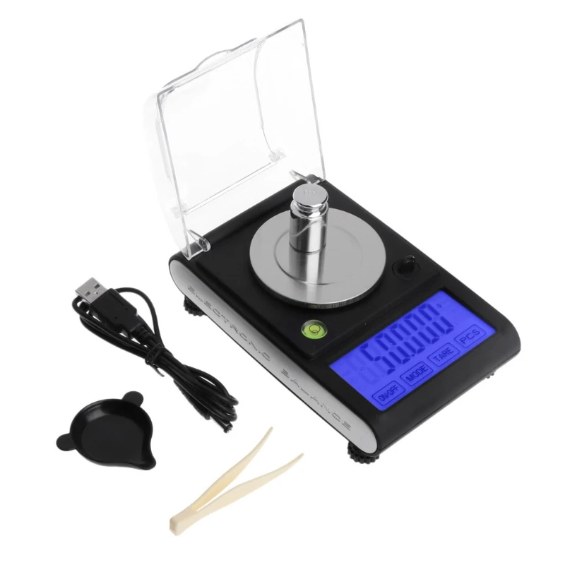 new 50g/0.001g LCD Digital Scale Weight Milligram Balance Jewelry Electronic Scales
new 50g/0.001g LCD Digital Scale Weight Milligram Balance Jewelry Electronic Scales