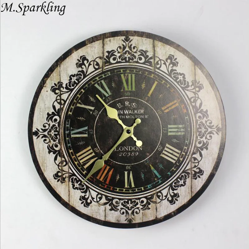 M.Sparkling Christmas Gift Painting Wall Clock Colorful Flore Hanging Watches Wooden Digital Clocks Livingroom Decorations Saati
M.Sparkling Christmas Gift Painting Wall Clock Colorful Flore Hanging Watches Wooden Digital Clocks Livingroom Decorations Saati