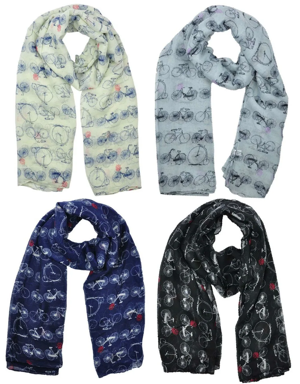 New Ladies Summer Scarf bicycle Print Floral Print Scarf 40pcs/lot free shipping
New Ladies Summer Scarf bicycle Print Floral Print Scarf 40pcs/lot free shipping
