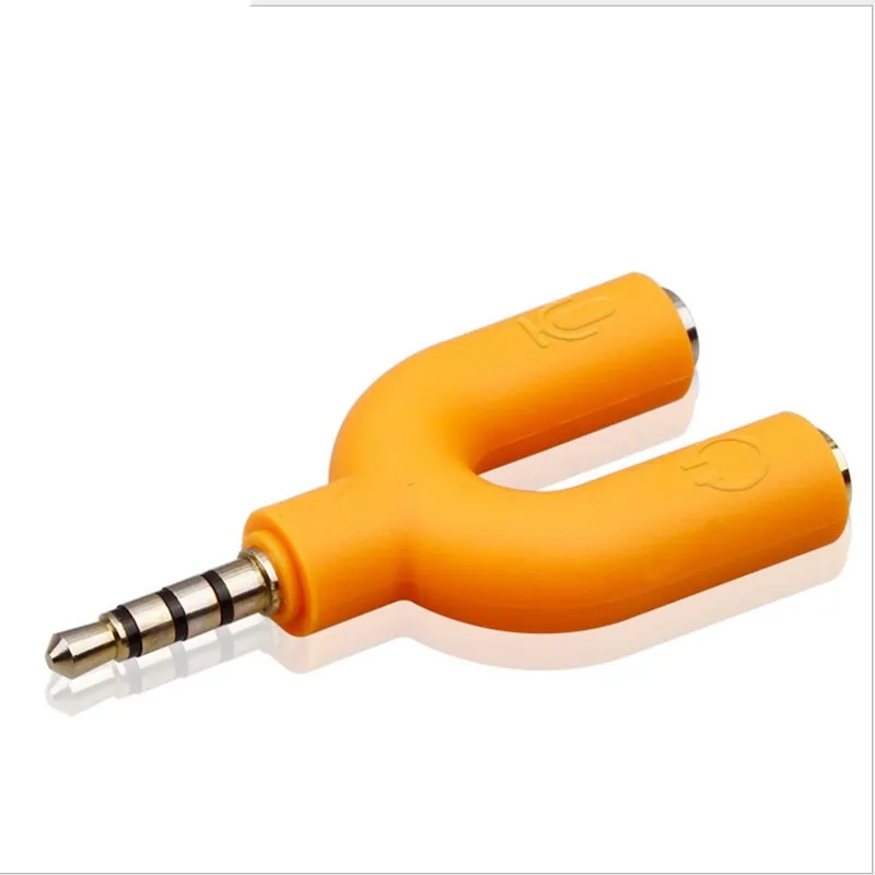 Computer headset combo conversion line headset microphone audio splitter adapter one point two L44
Computer headset combo conversion line headset microphone audio splitter adapter one point two L44