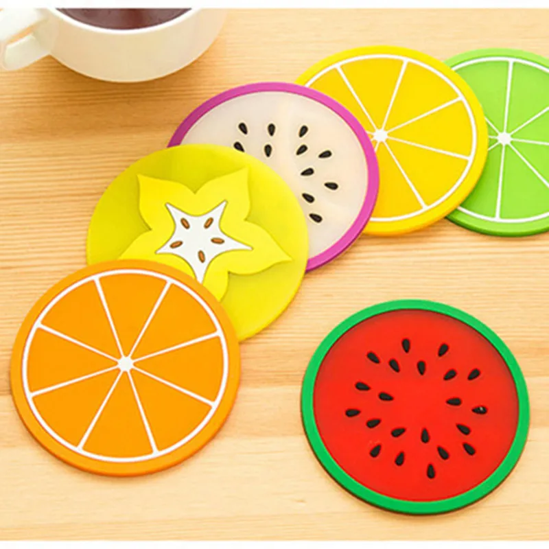 Hot Coaster Fruit Shape Silicone Cup Pad Slip Insulation Pad Cup Mat Pad Hot Drink Holder
Hot Coaster Fruit Shape Silicone Cup Pad Slip Insulation Pad Cup Mat Pad Hot Drink Holder