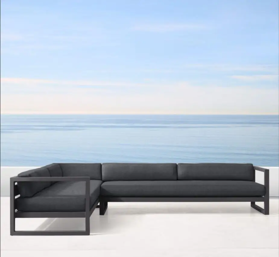 New arrival outdoor patio garden aluminum customizable sectional
New arrival outdoor patio garden aluminum customizable sectional