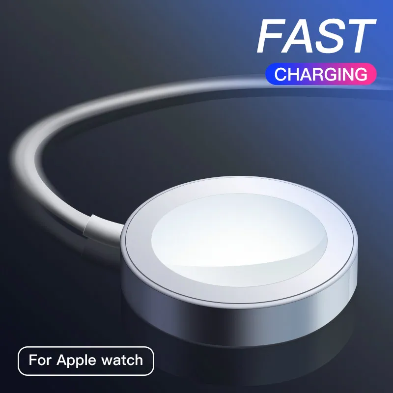 Fast Wireless Charger for Apple Watch Series 1 2 3 4 USB Magnetic Charging Cable 3.3 feet/1meter for Apple Watch Charger
Fast Wireless Charger for Apple Watch Series 1 2 3 4 USB Magnetic Charging Cable 3.3 feet/1meter for Apple Watch Charger