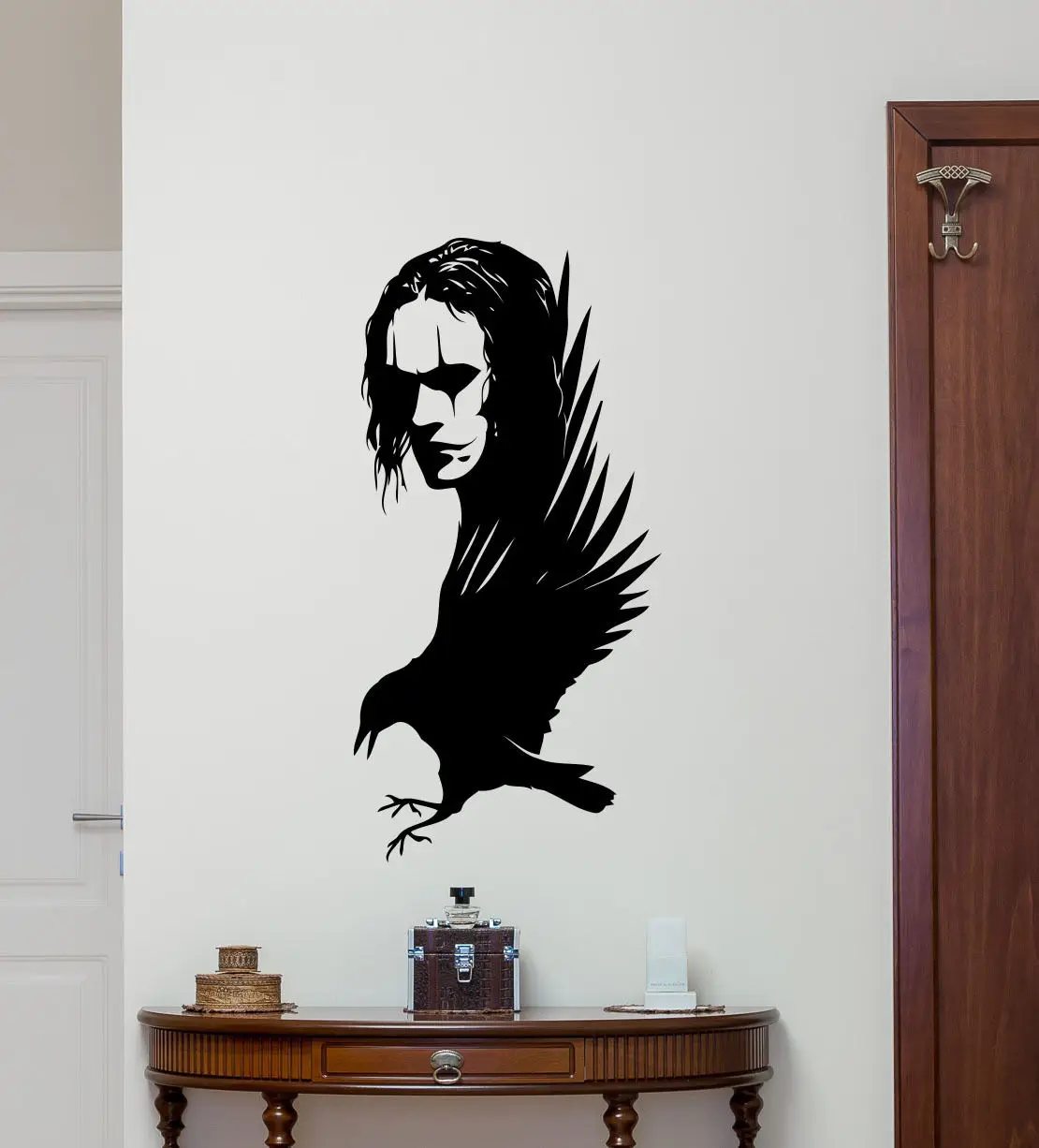 

The Crow Wall Decal Brandon Lee Movie Vinyl Sticker Poster Home Decor Art Decorations Living Room Removable Mural E574