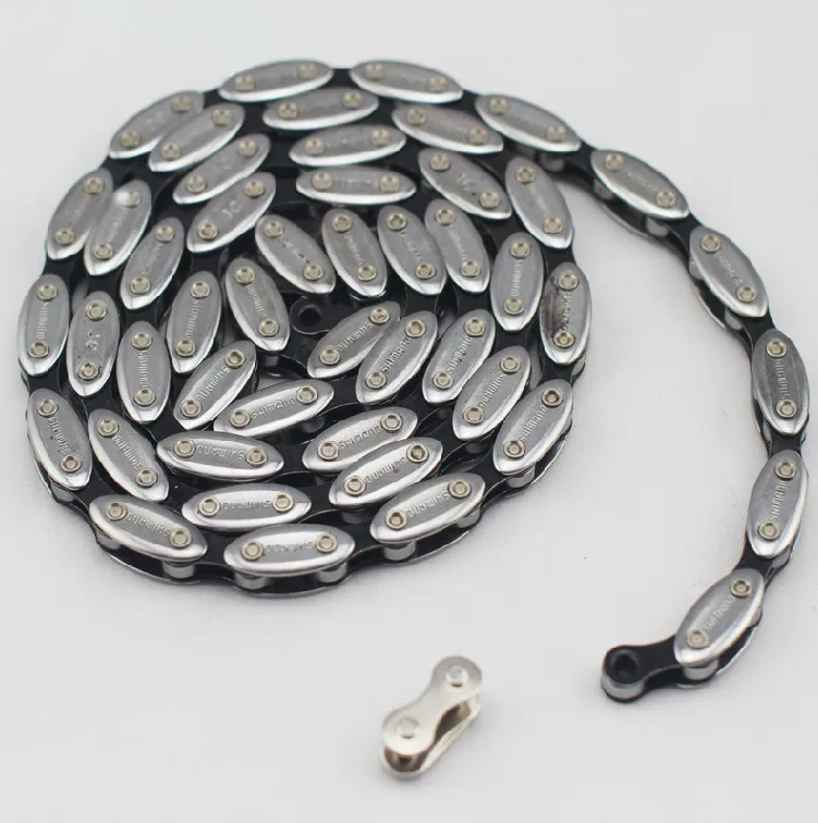 NEW Single speed olive chain fixed gear mountain bike road bicycle chain with magic button
NEW Single speed olive chain fixed gear mountain bike road bicycle chain with magic button