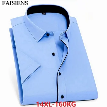 Summer Large Size Big Wedding Dress Shirts Short Sleeve Formal Business Plus 10XL 5XL 9XL 10XL 12XL 54 56 58 60 Men Office Shirt
Summer Large Size Big Wedding Dress Shirts Short Sleeve Formal Business Plus 10XL 5XL 9XL 10XL 12XL 54 56 58 60 Men Office Shirt