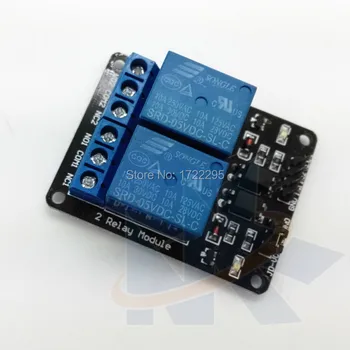 Free Shipping 10PCS/LOT 2 Channel NEW 5V 2-Channel Relay Module Shield For Arduino ARM PIC AVR DSP Electronic With Optocoupler
Free Shipping 10PCS/LOT 2 Channel NEW 5V 2-Channel Relay Module Shield For Arduino ARM PIC AVR DSP Electronic With Optocoupler