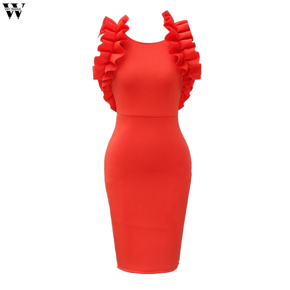 Summer dresses woman party night Plus Size Sexy Vintage Ruffled O-Neck Sleeveless Pencil Party sexy dress women Jan24
Summer dresses woman party night Plus Size Sexy Vintage Ruffled O-Neck Sleeveless Pencil Party sexy dress women Jan24