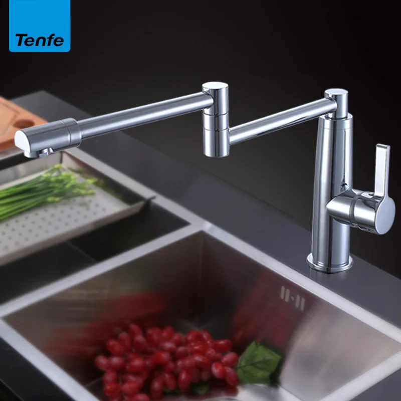 304 stainless steel kitchen sink faucet 360 degree rotating folding hot and cold water faucet
304 stainless steel kitchen sink faucet 360 degree rotating folding hot and cold water faucet