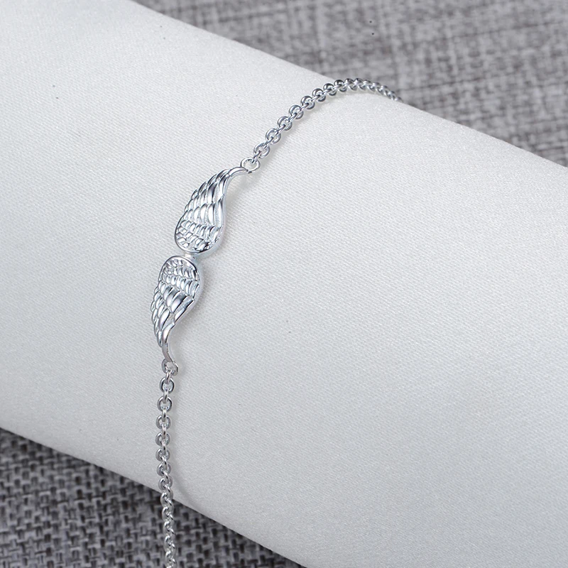 2019 Vintage 925 Silver Women Bracelets Angle Wing Love Bracelet Friendship Jewelry Femme Wrist Bangles Adjustable High Quality
2019 Vintage 925 Silver Women Bracelets Angle Wing Love Bracelet Friendship Jewelry Femme Wrist Bangles Adjustable High Quality