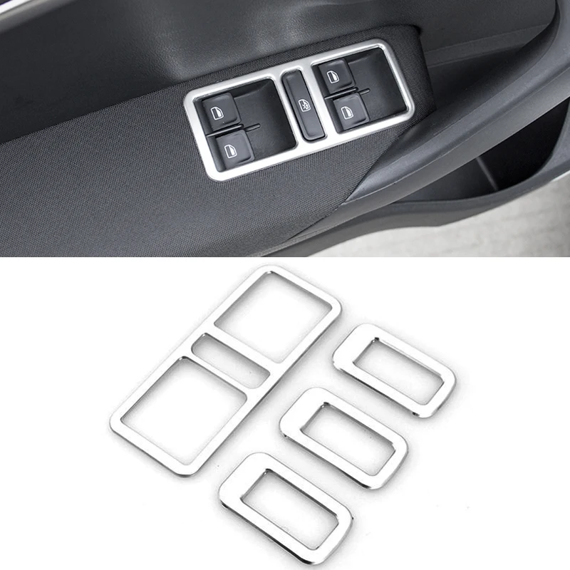 Car Styling Stainless Steel Interior Door Window Lift Switch Panel Cover For VW POLO 2012-2016 Trim Decoration Accessories
Car Styling Stainless Steel Interior Door Window Lift Switch Panel Cover For VW POLO 2012-2016 Trim Decoration Accessories