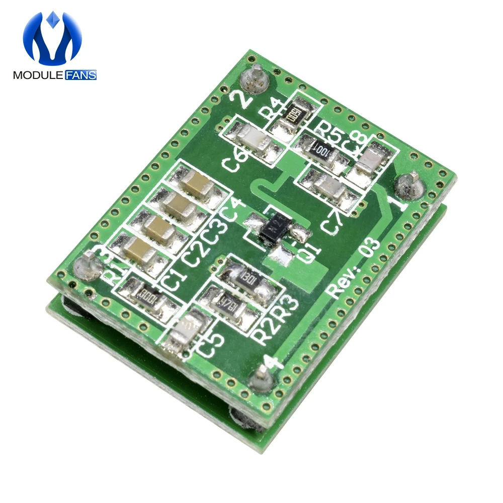 DC 12V LV002 10.525GHz 8-15m Doppler Radar Micro wave Microwave Sensor Switch Module DC 6V-40V Diy Kit Electronic PCB Board
DC 12V LV002 10.525GHz 8-15m Doppler Radar Micro wave Microwave Sensor Switch Module DC 6V-40V Diy Kit Electronic PCB Board