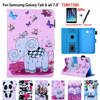 SM-T280 Cartoon Case For Samsung Galaxy Tab A a6 7.0 2016 T280 T285 SM-T285 7.0" Cover Funda Tablet Flip Stand Shell Capa +Gift
SM-T280 Cartoon Case For Samsung Galaxy Tab A a6 7.0 2016 T280 T285 SM-T285 7.0" Cover Funda Tablet Flip Stand Shell Capa +Gift
