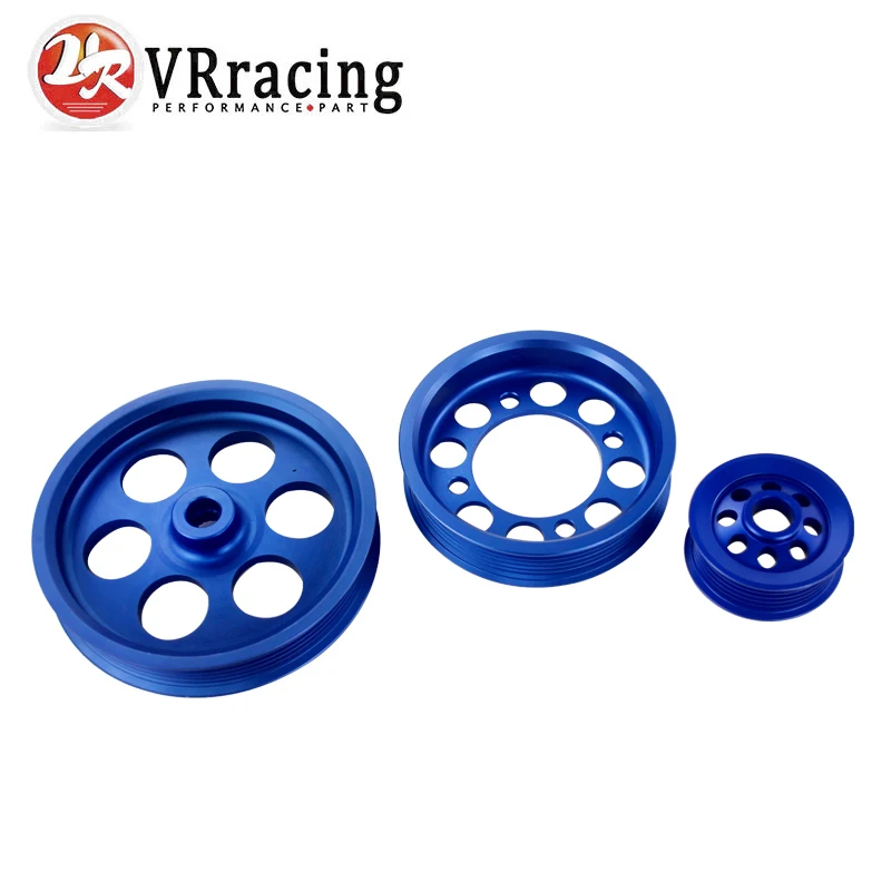 VR RACING - CRANK PULLEY FOR 93-97 TOYOTA SUPRA JZA80 2JZGTEUNDERDRIVE LIGHTWEIGHT CRANK PULLEY(3PCS) BLUE VR6851B
VR RACING - CRANK PULLEY FOR 93-97 TOYOTA SUPRA JZA80 2JZGTEUNDERDRIVE LIGHTWEIGHT CRANK PULLEY(3PCS) BLUE VR6851B