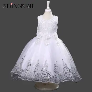 Kid Girls Pageant Formal Bridesmaid Wedding Dress Wedding Flower Girl Dress Elegant Princess Party Trailing Frocks For 4-10Yrs
Kid Girls Pageant Formal Bridesmaid Wedding Dress Wedding Flower Girl Dress Elegant Princess Party Trailing Frocks For 4-10Yrs