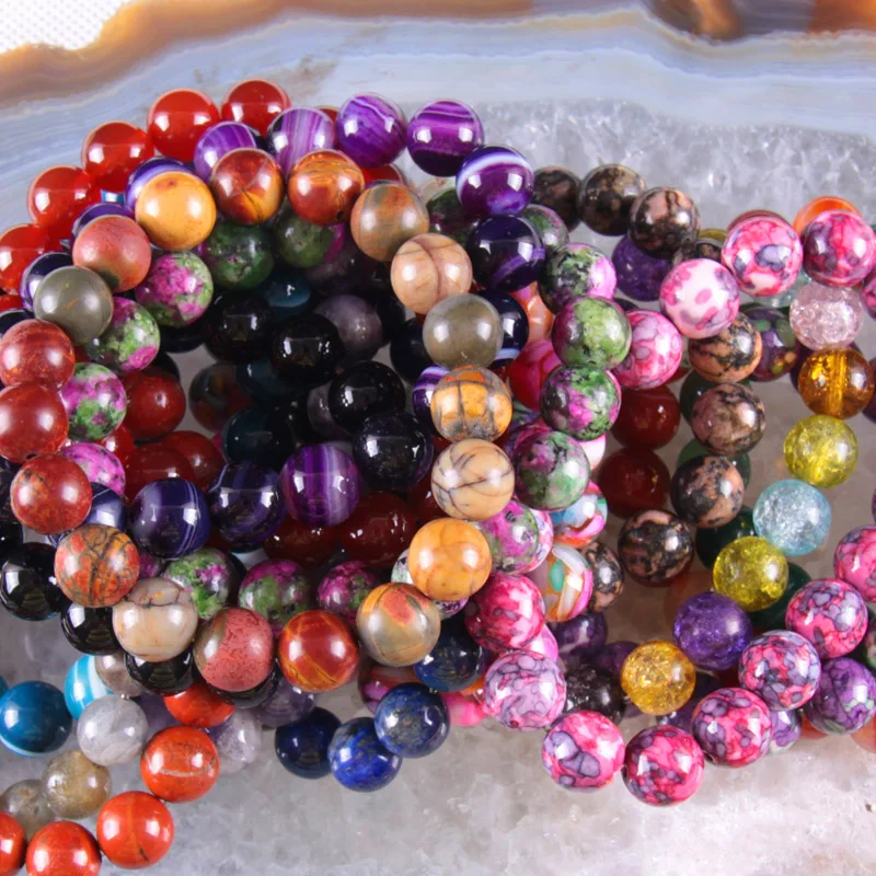 Free Shipping Stretch 10mm Round Beads Natural Stone Red Carnelian Onyx Green Malachite Crystal Howlite Bracelet 8" 1Pcs
Free Shipping Stretch 10mm Round Beads Natural Stone Red Carnelian Onyx Green Malachite Crystal Howlite Bracelet 8" 1Pcs