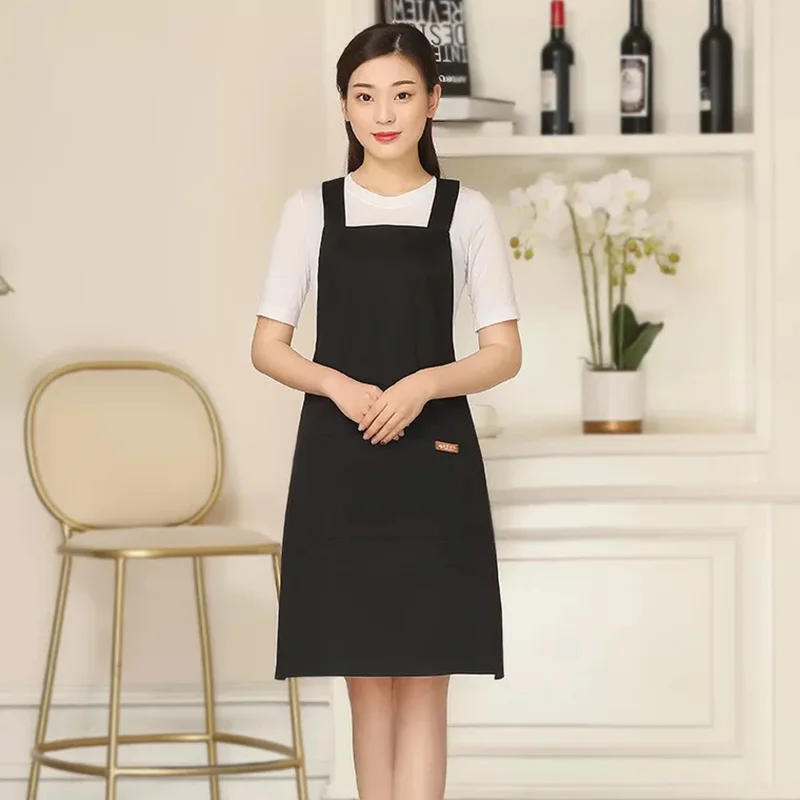 100% Pure cottonKorean fashion Attendant chef's apron Cotton apron for overalls Corset kitchen
100% Pure cottonKorean fashion Attendant chef's apron Cotton apron for overalls Corset kitchen