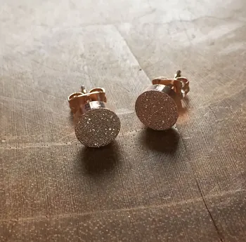 Minimalist Dots Earings Fashion Jewelry Stainless Steel Shine Druzy Earrings For Women Best Friend Gifts boucle d'oreille 2018
Minimalist Dots Earings Fashion Jewelry Stainless Steel Shine Druzy Earrings For Women Best Friend Gifts boucle d'oreille 2018