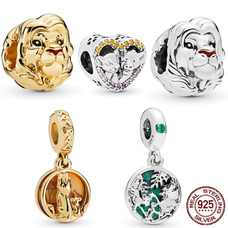 2019 New Arrival 925 Sterling Silver Beads The Lion King Simba Mufasa Charms fit Original Pandora Bracelets Women DIY Jewelry
2019 New Arrival 925 Sterling Silver Beads The Lion King Simba Mufasa Charms fit Original Pandora Bracelets Women DIY Jewelry