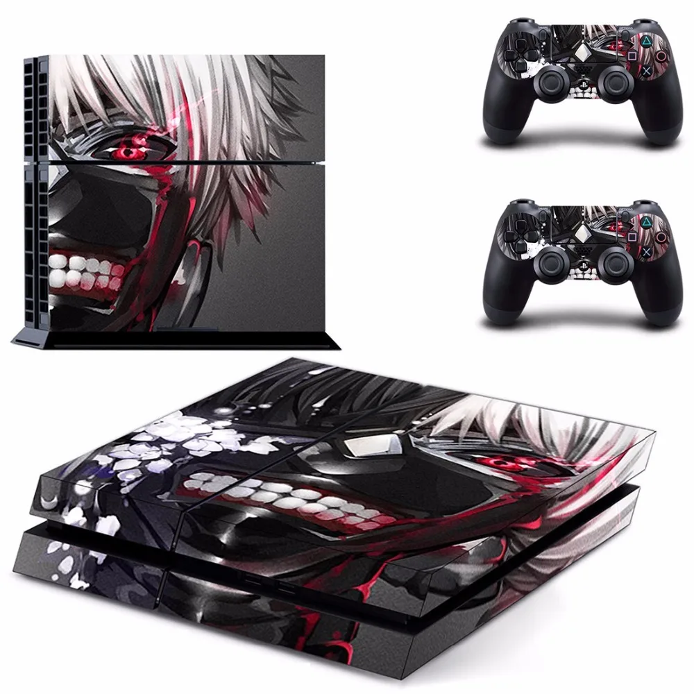 Tokyo ghouls Vinyl PS4 Skin Sticker for Sony playstation 4 Console and Controller
Tokyo ghouls Vinyl PS4 Skin Sticker for Sony playstation 4 Console and Controller