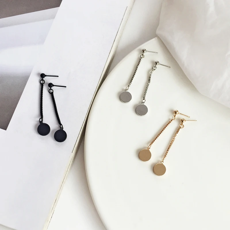 Wholesaler Gold Silver Metal Sequins Tassel Long Earrings Hanging Drop Statement Punk Drop Earrings For Women Girls
Wholesaler Gold Silver Metal Sequins Tassel Long Earrings Hanging Drop Statement Punk Drop Earrings For Women Girls