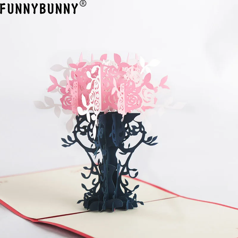 FUNNYBUNNY Flower 3D Pop up Greeting Cards Bouquet Flower with Charming Details Perfect Handmade Gifts for your Lovers
FUNNYBUNNY Flower 3D Pop up Greeting Cards Bouquet Flower with Charming Details Perfect Handmade Gifts for your Lovers