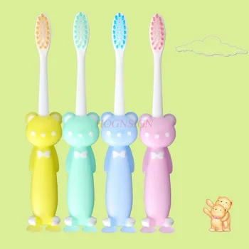 4 Pcs Bear Child Toothbrush Soft Hair 3-4-5-6-12 Years Old Child Change Period Boy Girl Baby Toothbrush Sale
4 Pcs Bear Child Toothbrush Soft Hair 3-4-5-6-12 Years Old Child Change Period Boy Girl Baby Toothbrush Sale