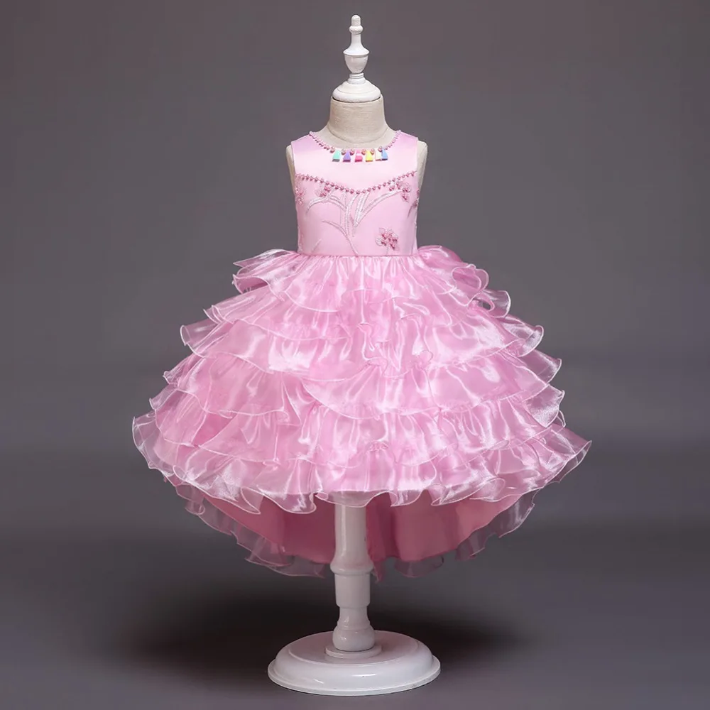 Embroidery beading Lace Dresses Tutu Bow Princess Girls Dress Wedding Birthday Evening Princess Dress Roupa Infantil Dress WG851
Embroidery beading Lace Dresses Tutu Bow Princess Girls Dress Wedding Birthday Evening Princess Dress Roupa Infantil Dress WG851