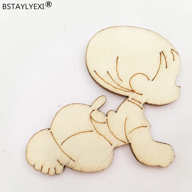 new big 80mm Wooden Laser Cut Cute Baby Shape Craft Wedding Guestbook Decoupage Christmas Home Wall Decorations Wood Crafts
new big 80mm Wooden Laser Cut Cute Baby Shape Craft Wedding Guestbook Decoupage Christmas Home Wall Decorations Wood Crafts