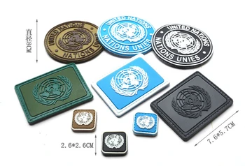 50pcs Rubber United Nations Flag Patch 3d PVC Nations Unies Tactical Emblem Hook Military Badge Army Brassard Combat Armband
50pcs Rubber United Nations Flag Patch 3d PVC Nations Unies Tactical Emblem Hook Military Badge Army Brassard Combat Armband