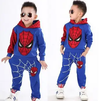 New Baby Boys Spring Autumn Spiderman Cosplay Sports Suit 2 Pieces Set Tracksuits Kids Clothing Sets Casual Clothes Coat Pant
New Baby Boys Spring Autumn Spiderman Cosplay Sports Suit 2 Pieces Set Tracksuits Kids Clothing Sets Casual Clothes Coat Pant