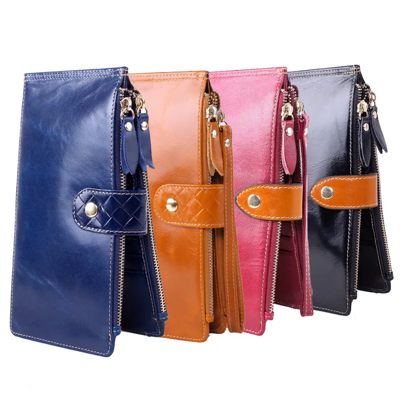 Genuine Leather Cattle Card ID Holders Bag Women 's Men Multi - Credit Card - Bit long Folder Card Wallet Women Multi-Function
Genuine Leather Cattle Card ID Holders Bag Women 's Men Multi - Credit Card - Bit long Folder Card Wallet Women Multi-Function