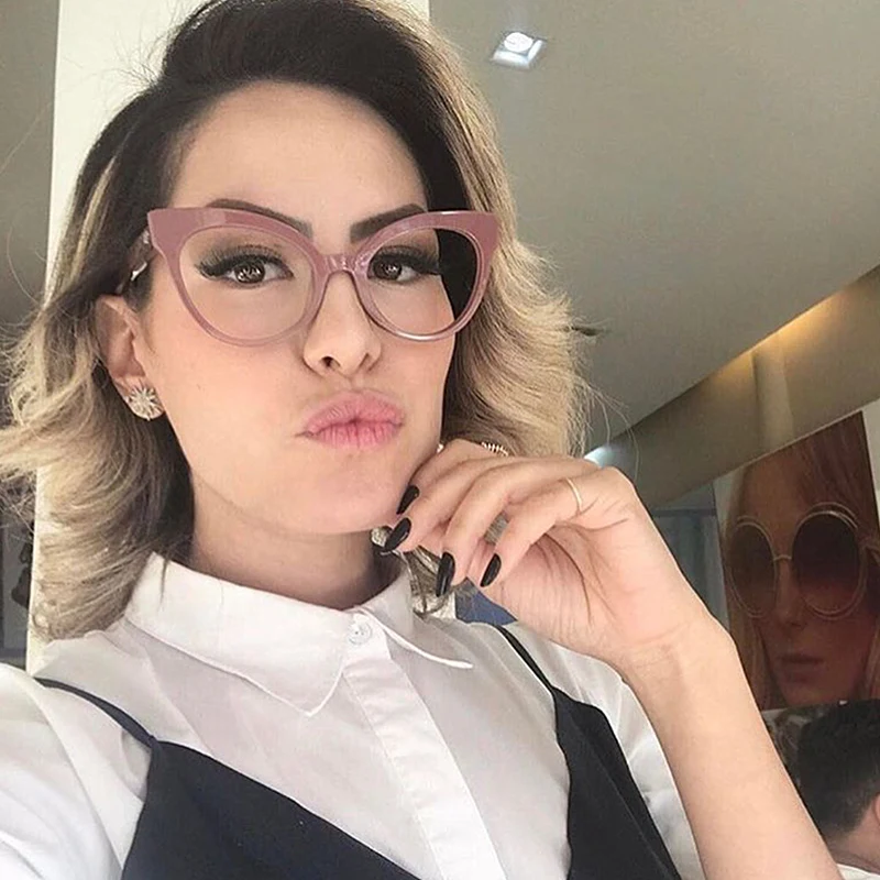 Kottdo Fashion Brand Cat Eye Glasses Women Plain Clear Lens Eyeglasses Retro Eyewear High Quality Vintage Optical Glasses Oculos
Kottdo Fashion Brand Cat Eye Glasses Women Plain Clear Lens Eyeglasses Retro Eyewear High Quality Vintage Optical Glasses Oculos