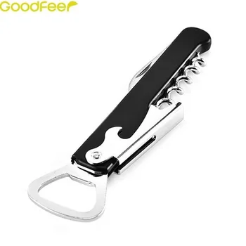 Goodfeer Stainless Steel Bottle Opener Multifunction Beer Wine Screw Corkscrew Tools Creative Portable Bar Kitchen Accessories
Goodfeer Stainless Steel Bottle Opener Multifunction Beer Wine Screw Corkscrew Tools Creative Portable Bar Kitchen Accessories