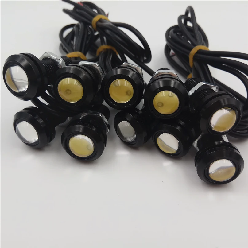 10PCS 12V LED 18mm Eagle Eye Light High Power lamp Daytime Running Light parking lights Auto Fog bulb Backup DRL Car Styling
10PCS 12V LED 18mm Eagle Eye Light High Power lamp Daytime Running Light parking lights Auto Fog bulb Backup DRL Car Styling