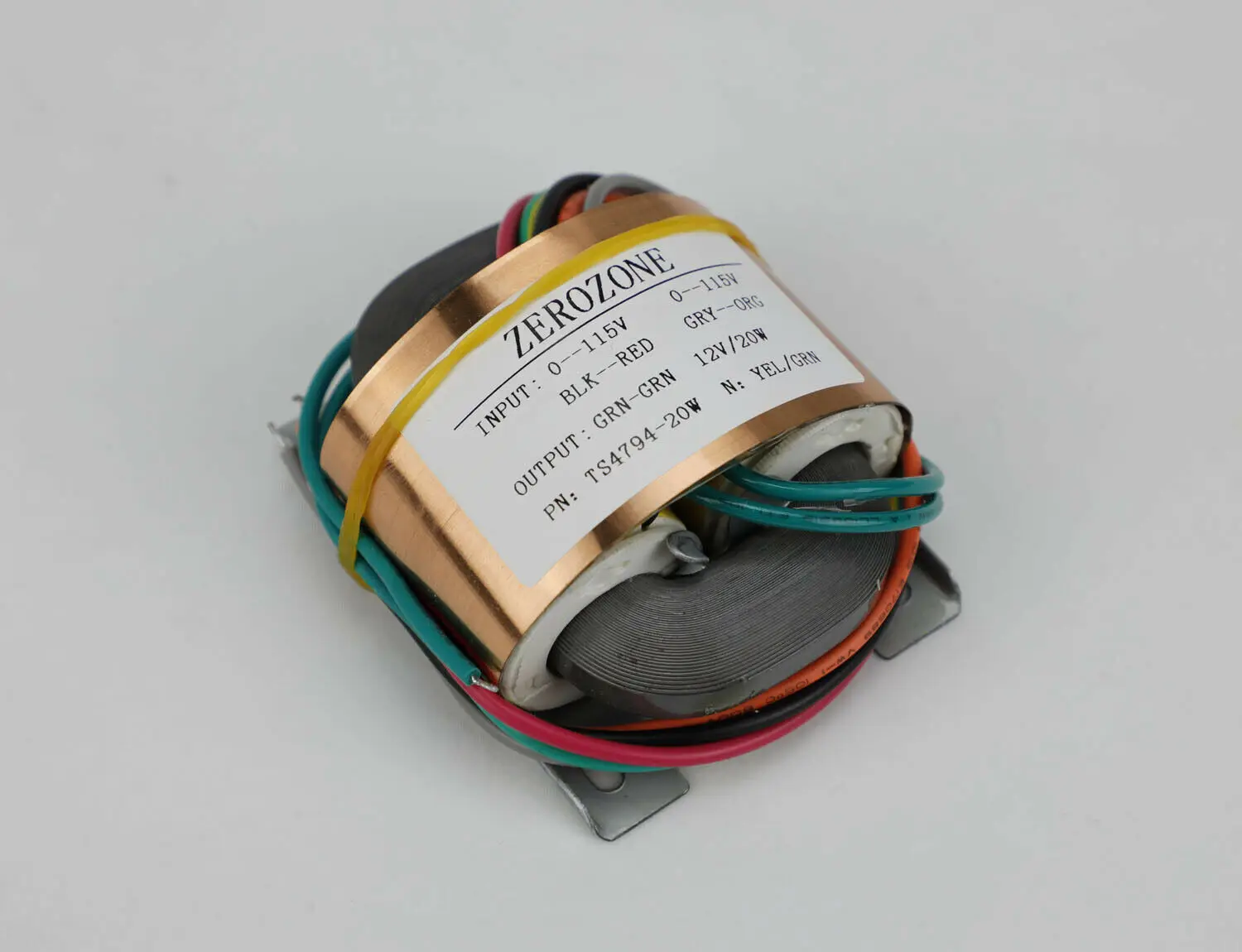 DIYERZONE 20VA Pure Copper R-core Transformer 22V / 24V /28V /32V/ other voltage L16-2-2
DIYERZONE 20VA Pure Copper R-core Transformer 22V / 24V /28V /32V/ other voltage L16-2-2