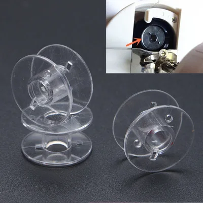 20 PCS CLEAR PLASTIC SEWING MACHINE BOBBINS 2518P FOR SINGER BROTHER JANOME TOYOTA SA156 15J CLASS 15
20 PCS CLEAR PLASTIC SEWING MACHINE BOBBINS 2518P FOR SINGER BROTHER JANOME TOYOTA SA156 15J CLASS 15