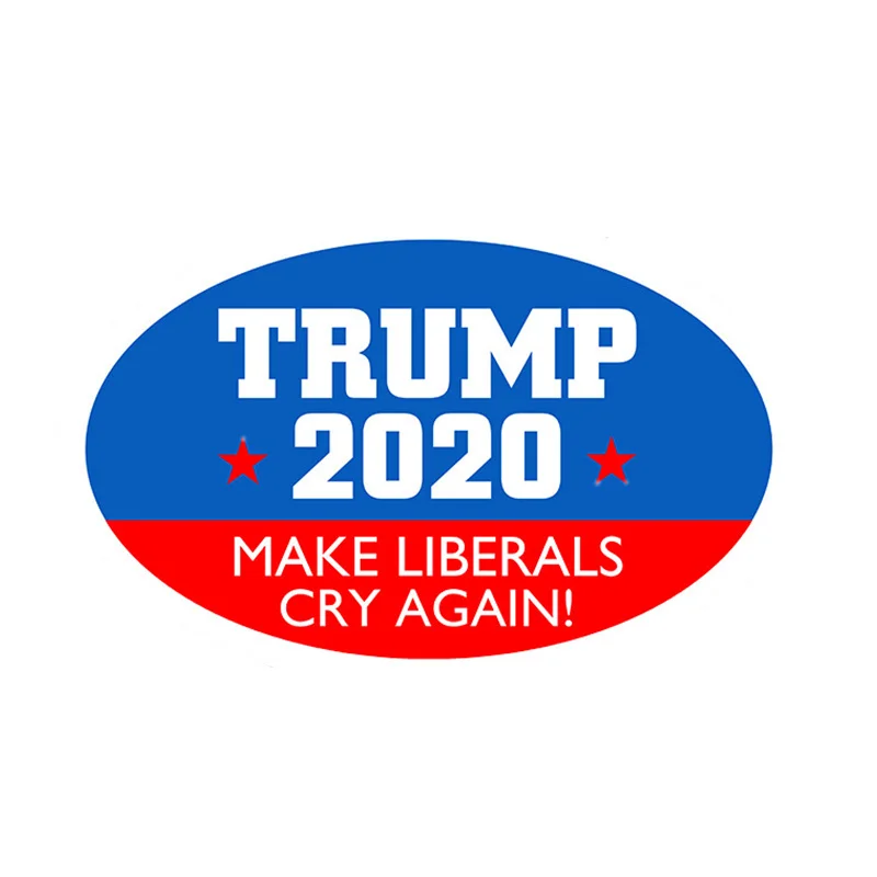 Car styling Trump 2020 Stickers Liberals Auto Motorcycle Sticker Car Body Decal Scratch Screen Cover Car Accessories
Car styling Trump 2020 Stickers Liberals Auto Motorcycle Sticker Car Body Decal Scratch Screen Cover Car Accessories