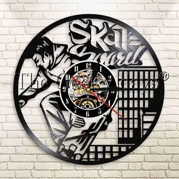1Piece Skateboard Boy Vinyl Record Wall Clock Figure Skate Boy Extreme Sport High-rise Building Home Decor Modern Wall Clock
1Piece Skateboard Boy Vinyl Record Wall Clock Figure Skate Boy Extreme Sport High-rise Building Home Decor Modern Wall Clock