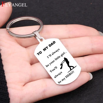 Fashion Jewelry For Daddy Mother's Father's Day Daughter Son Family Gift Dog Tag Keychain Engraved To My Dad My Hero Keyring
Fashion Jewelry For Daddy Mother's Father's Day Daughter Son Family Gift Dog Tag Keychain Engraved To My Dad My Hero Keyring