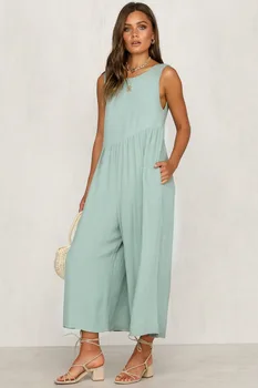 Rompers Womens Jumpsuit Long Pants Loose Casual Jumpsuits Open Back Bodycon One Piece Overalls Elegant Boho Combinaison Femme
Rompers Womens Jumpsuit Long Pants Loose Casual Jumpsuits Open Back Bodycon One Piece Overalls Elegant Boho Combinaison Femme