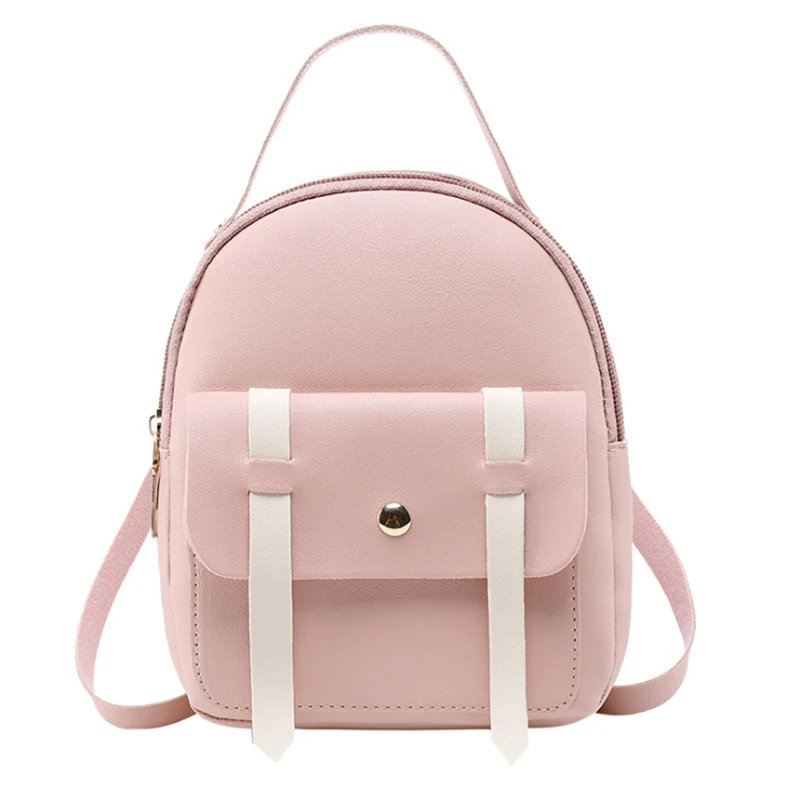 Women Backpack Pu Leather Girl's Fashion Mini Small Fresh Cute Wild Bag Adolescent Teenage Girl Portable Leisure Travel Backpack
Women Backpack Pu Leather Girl's Fashion Mini Small Fresh Cute Wild Bag Adolescent Teenage Girl Portable Leisure Travel Backpack