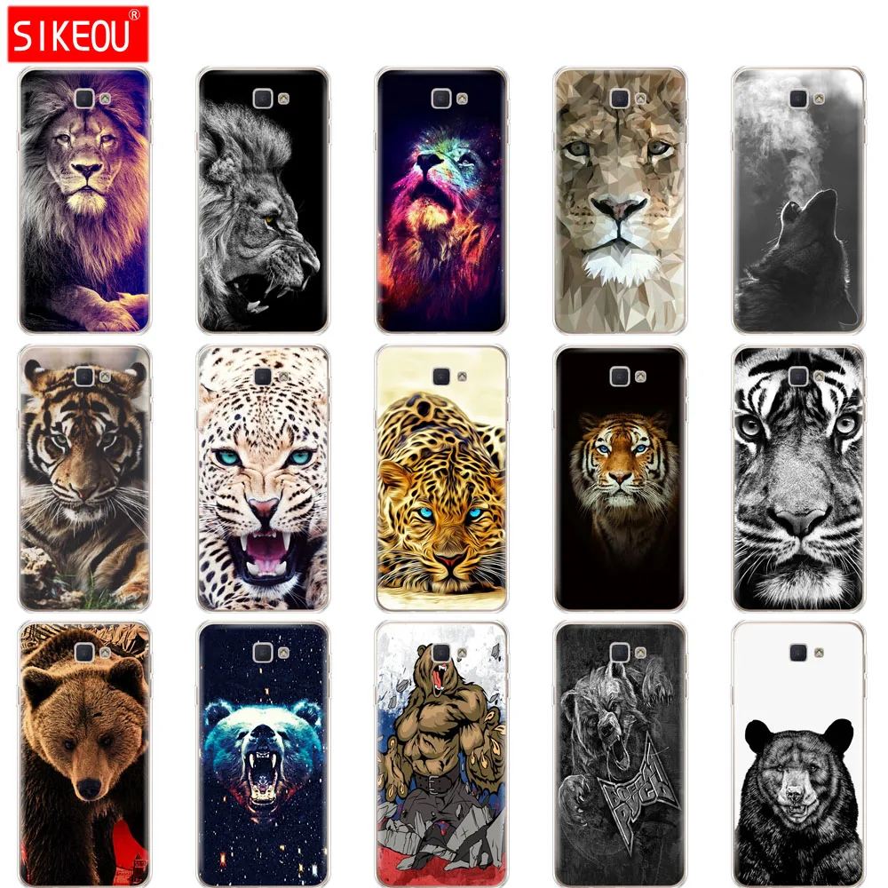 Silicone phone Case For Samsung Galaxy J7 Prime SM G6100 G610F G610M FOR Samsung J7 Prime On7 2016 wolf tiger lion Leopard bear
Silicone phone Case For Samsung Galaxy J7 Prime SM G6100 G610F G610M FOR Samsung J7 Prime On7 2016 wolf tiger lion Leopard bear