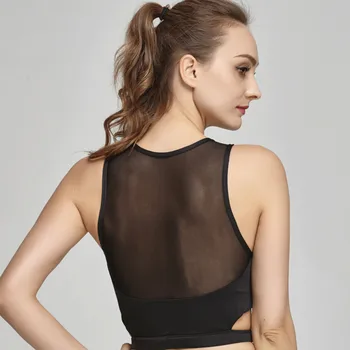 CHRLEISVRE Professional Fitness Gathers Shockproof Bra Black Sexy Mesh Women Underwear Breathable Fashion Outdoor Bra
CHRLEISVRE Professional Fitness Gathers Shockproof Bra Black Sexy Mesh Women Underwear Breathable Fashion Outdoor Bra