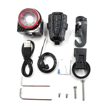 Multifunctional Bicycle Light USB Rechargeable Tail Lamp Waterproof A6S Wireless Remote Control Intelligent Horn Bell Lights
Multifunctional Bicycle Light USB Rechargeable Tail Lamp Waterproof A6S Wireless Remote Control Intelligent Horn Bell Lights